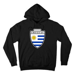 Uruguay Country Soccer Crest Tall Hoodie