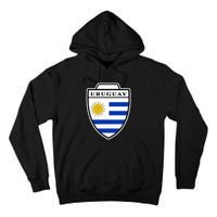 Uruguay Country Soccer Crest Tall Hoodie