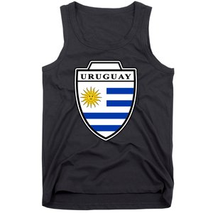 Uruguay Country Soccer Crest Tank Top