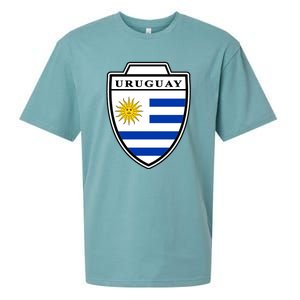 Uruguay Country Soccer Crest Sueded Cloud Jersey T-Shirt