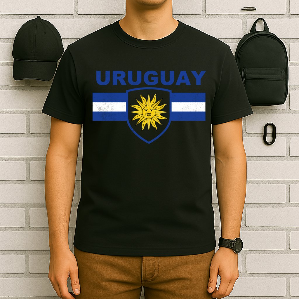 Uruguay shield style T-Shirt
