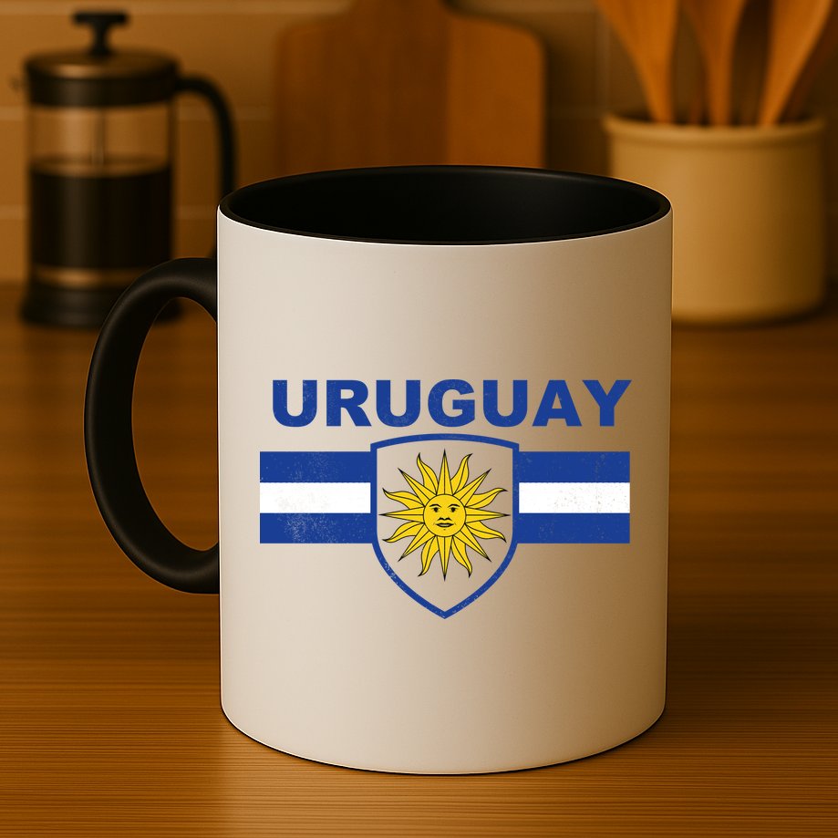 Uruguay shield style Mug
