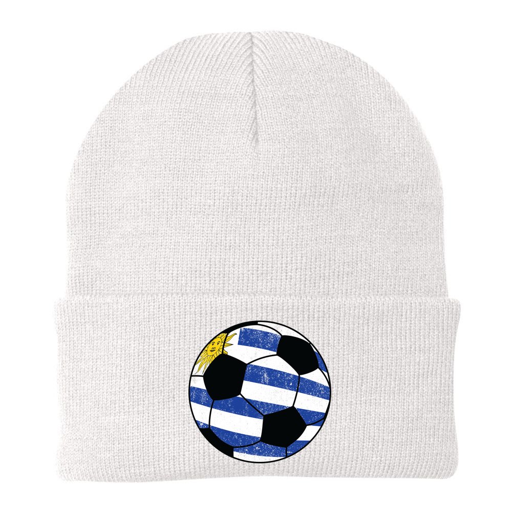 Uruguay soccer ball Beanie