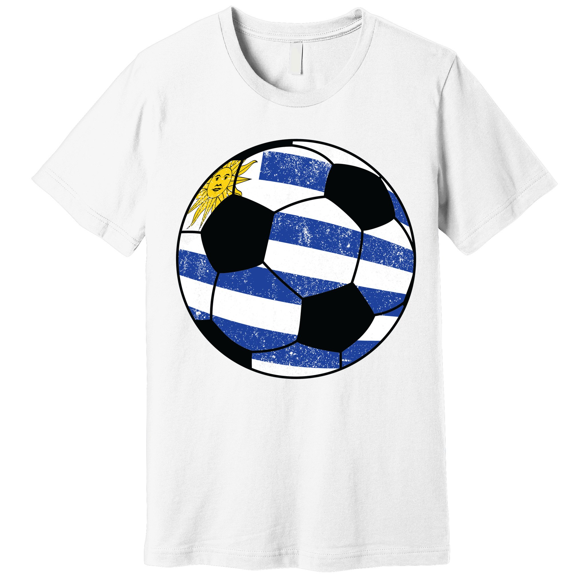Uruguay soccer ball Premium T-Shirt
