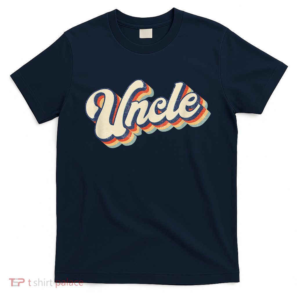 Uncle Retro Vintage Gift Uncle T-Shirt