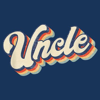 Uncle Retro Vintage Gift Uncle T-Shirt