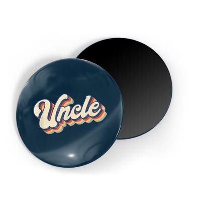 Uncle Retro Vintage Gift Uncle Magnet