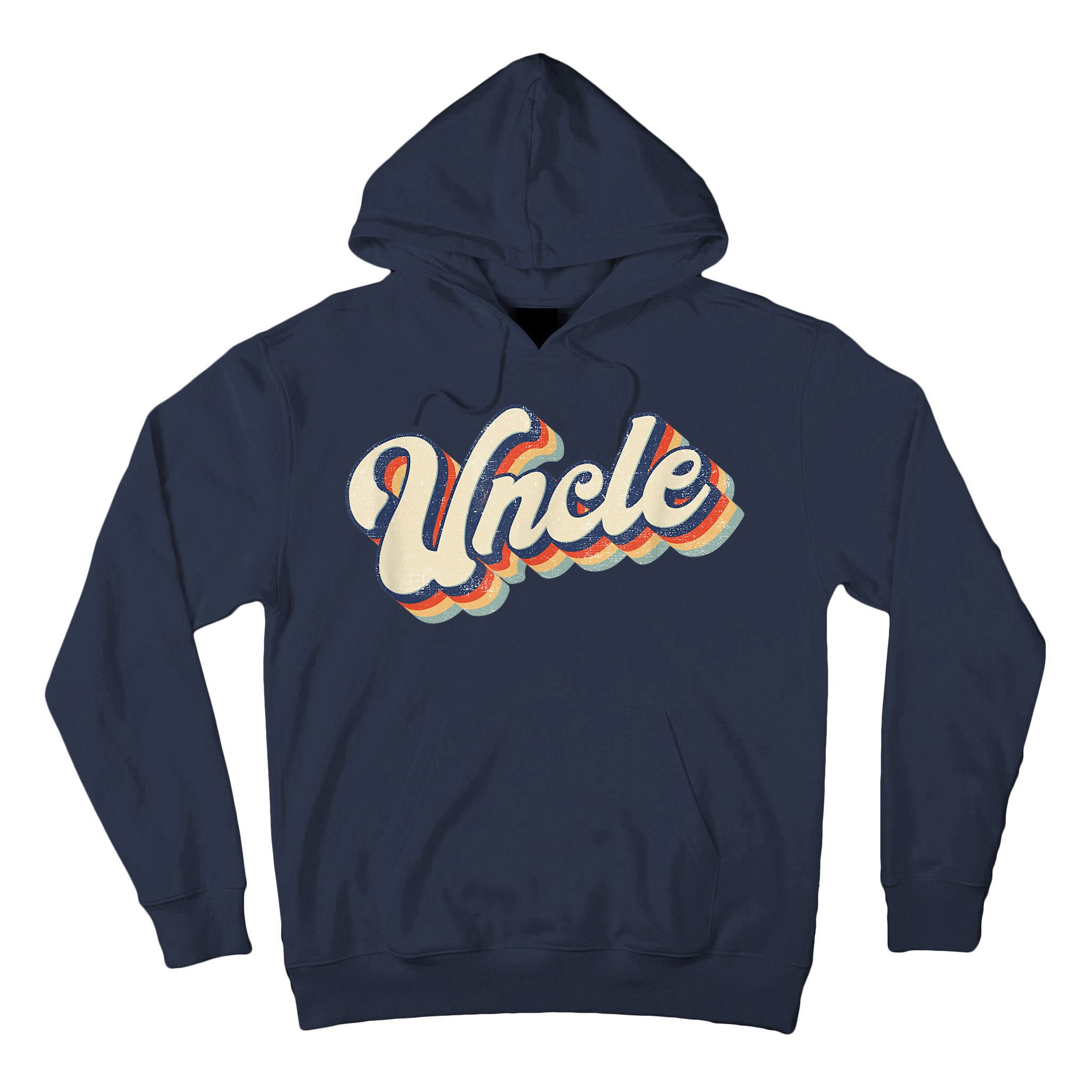 Uncle Retro Vintage Gift Uncle Tall Hoodie