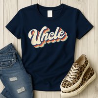 Uncle Retro Vintage Gift Uncle Womens T-Shirt