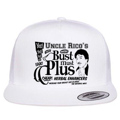 Uncle Rico Vote For Pedro Napoleon Flat Bill Trucker Hat