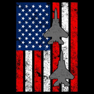 US Air Force Jets Distressed Flag T-Shirt