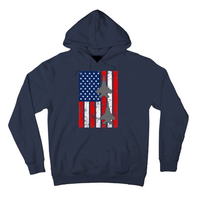 US Air Force Jets Distressed Flag Hoodie