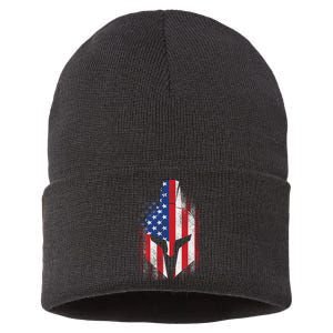 US American Spartan Sustainable Knit Beanie