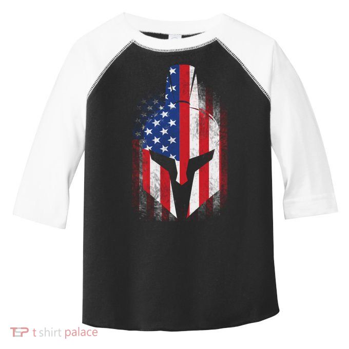 US American Spartan Toddler Fine Jersey T-Shirt