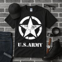 US Army Vintage Logo Tall T-Shirt