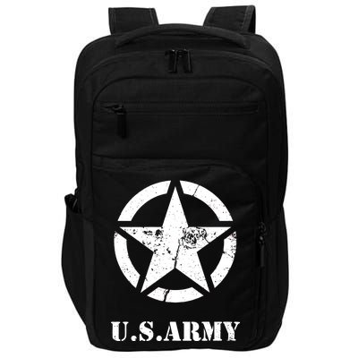 US Army Vintage Logo Impact Tech Backpack