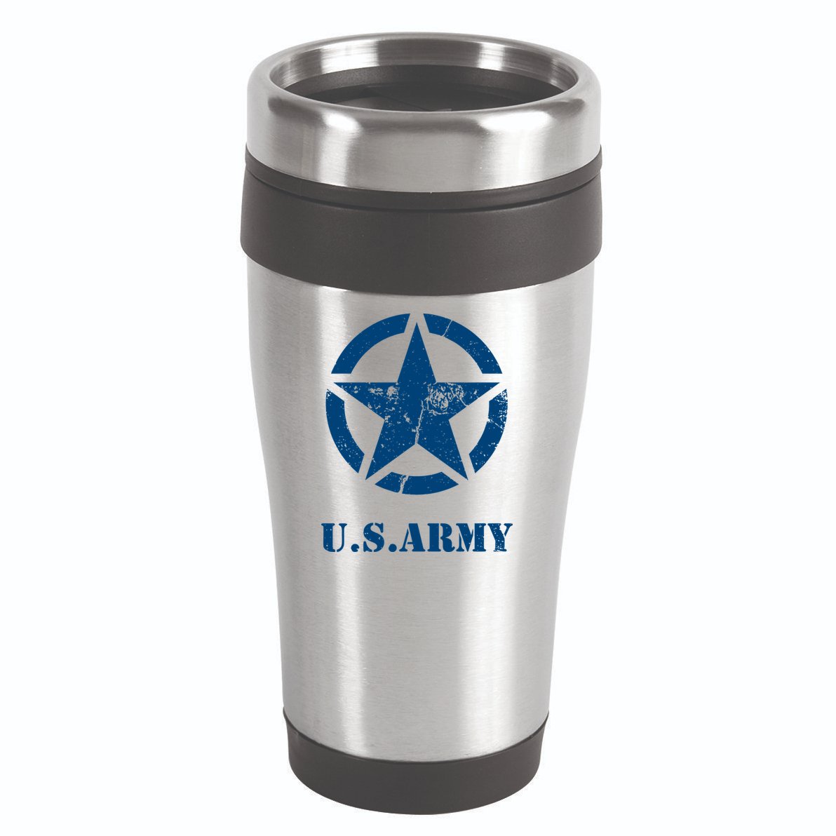 US Army Vintage Logo 16oz Travel Tumbler