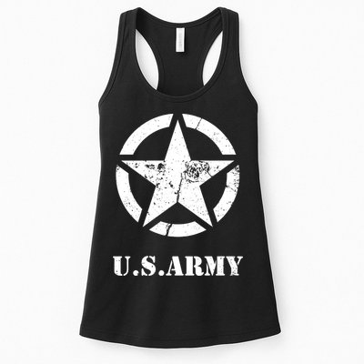 US Army Vintage Logo Womens Tank Top