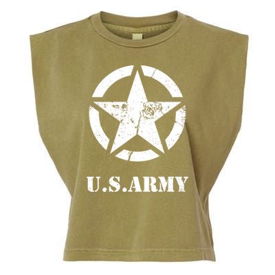 US Army Vintage Logo Garment-Dyed Women's Muscle Tee