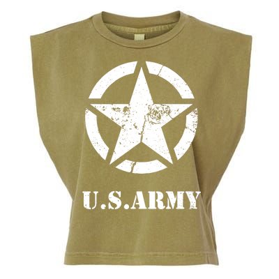 US Army Vintage Logo Garment-Dyed Women's Muscle Tee