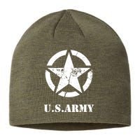 US Army Vintage Logo Sustainable Beanie