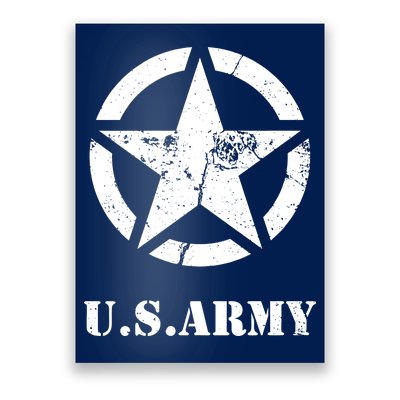 US Army Vintage Logo Poster