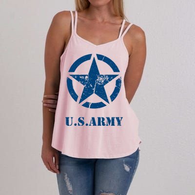 US Army Vintage Logo Women's Strappy Tank