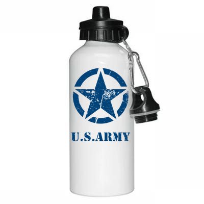 US Army Vintage Logo Aluminum Water Bottle