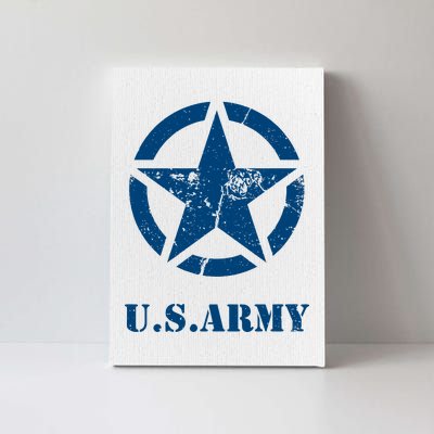 US Army Vintage Logo Canvas