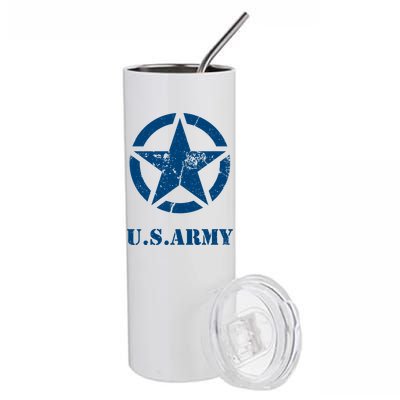 US Army Vintage Logo Stainless Steel Tumbler