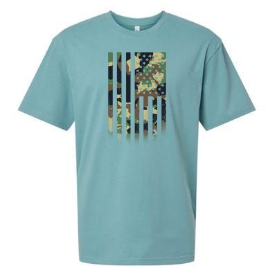 US flag military  Sueded Cloud Jersey T-Shirt