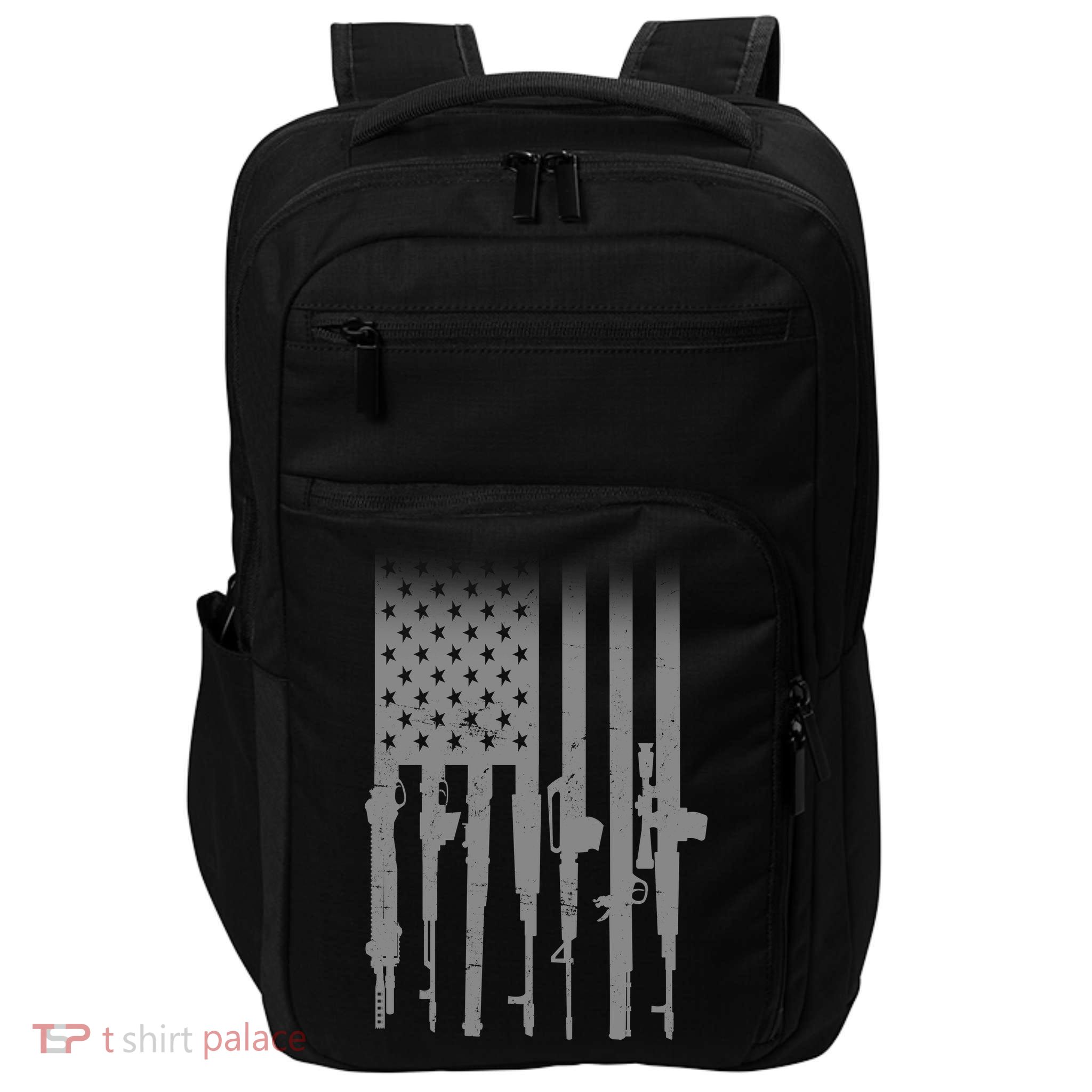 US Gun Flag Impact Tech Backpack