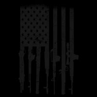 US Gun Flag Mug