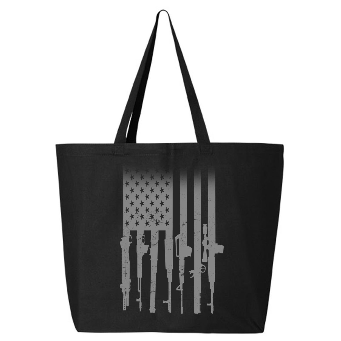 US Gun Flag 25L Jumbo Tote