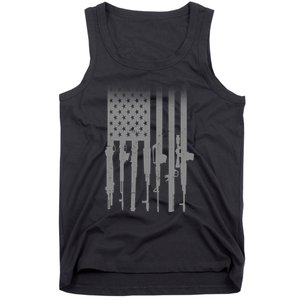 US Gun Flag Tank Top