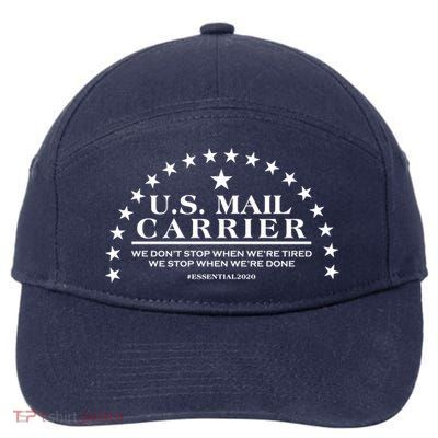 US Mail Carrier #Essential2020 7-Panel Snapback Hat