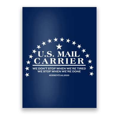 US Mail Carrier #Essential2020 Poster