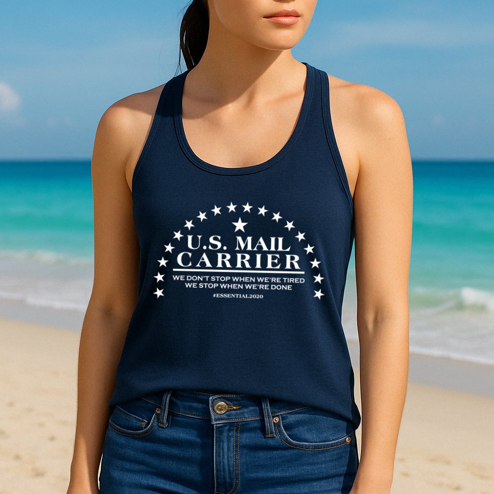 US Mail Carrier #Essential2020 Womens Tank Top