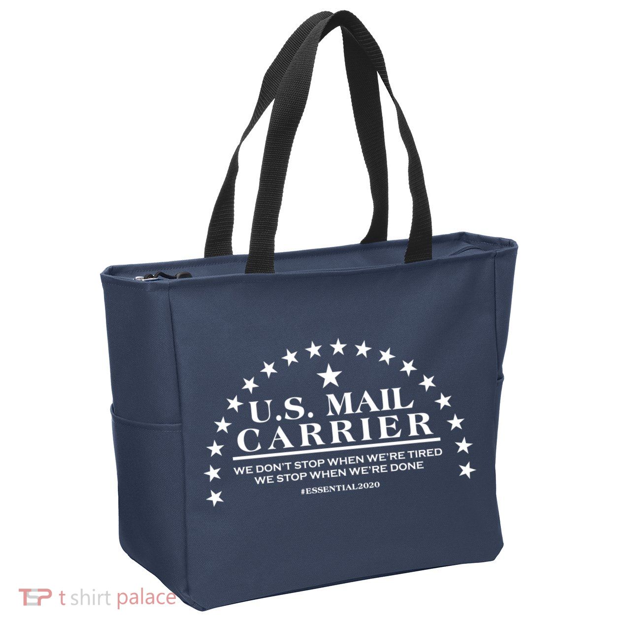US Mail Carrier #Essential2020 Zip Tote Bag