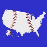 US Map American Baseball Hoodie