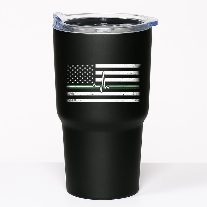 US Military Thin Line Flag Tumbler