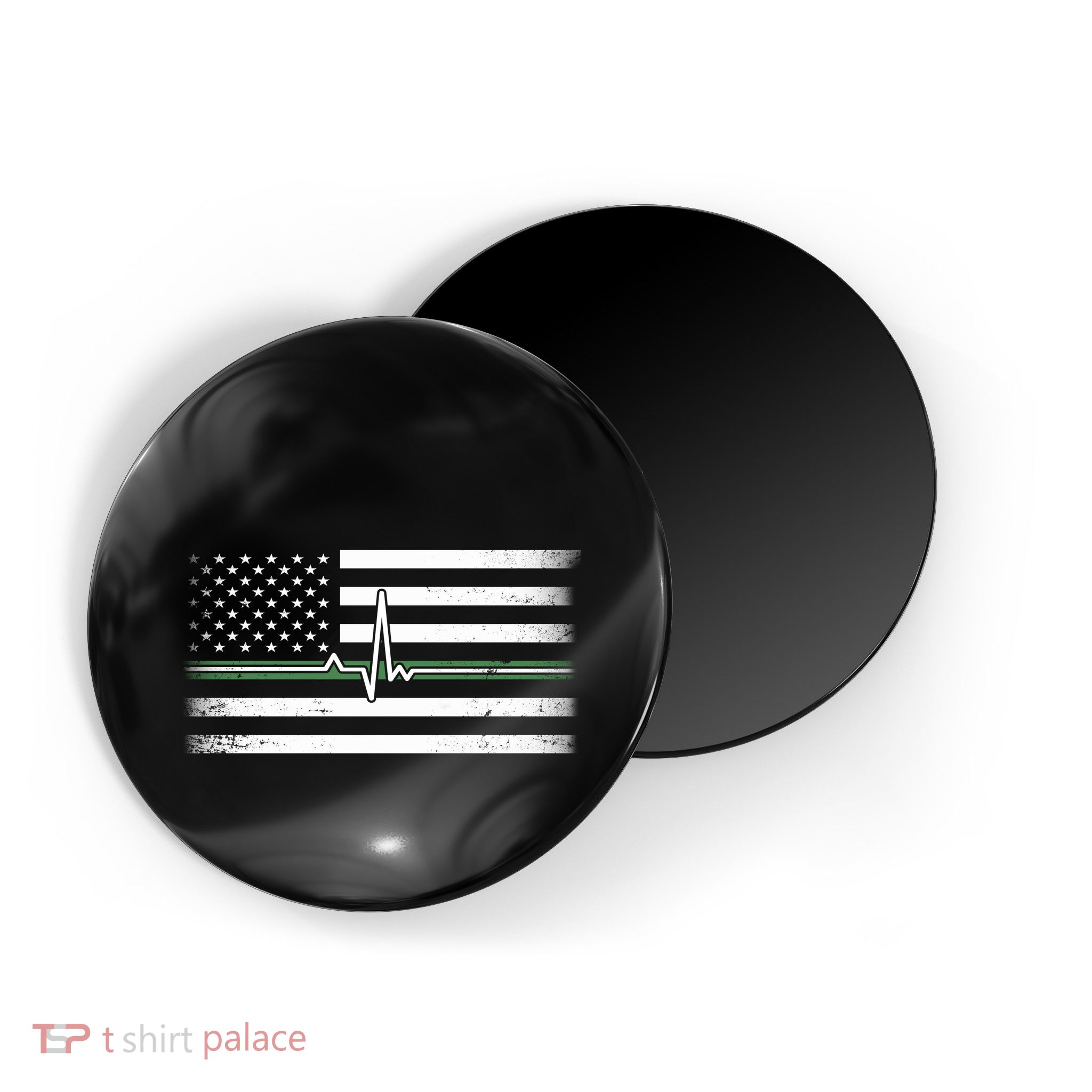 US Military Thin Line Flag Magnet
