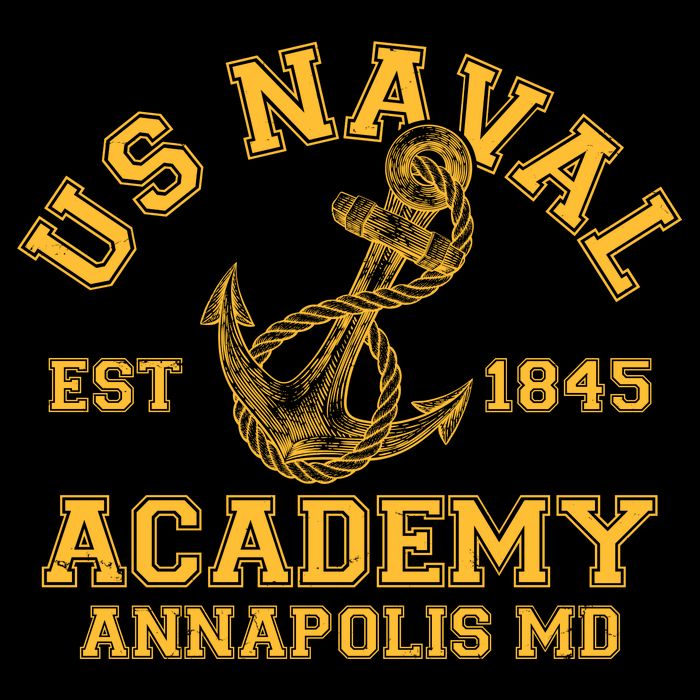 US NAVAL Est 1845 Academy Annapolis MD Impact Tech Backpack