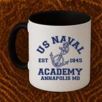 US NAVAL Est 1845 Academy Annapolis MD Mug