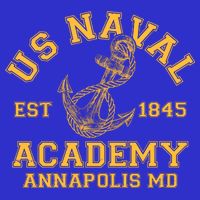 US NAVAL Est 1845 Academy Annapolis MD 16 in Basic Backpack