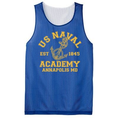 US NAVAL Est 1845 Academy Annapolis MD Mesh Reversible Basketball Jersey Tank