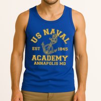 US NAVAL Est 1845 Academy Annapolis MD Tank Top