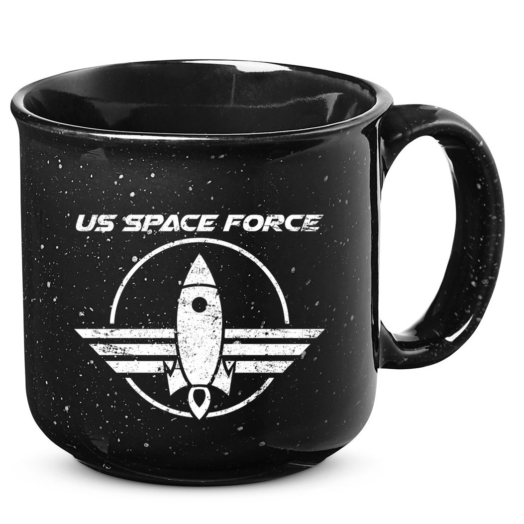 US Space Force 15oz Campfire Ceramic Mug