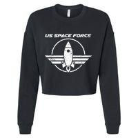 US Space Force Cropped Pullover Crew