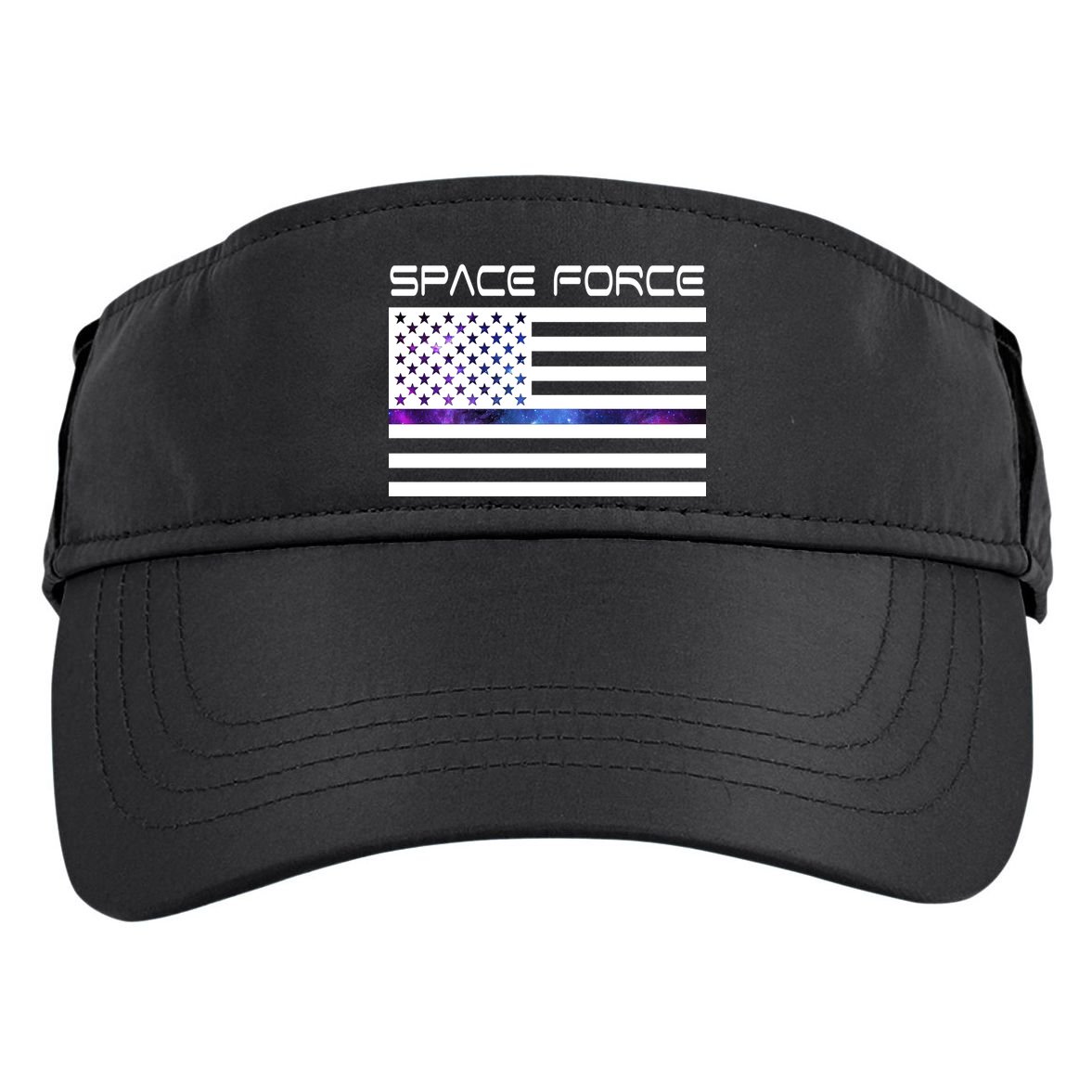 US Space Force Flag Adult Drive Performance Visor